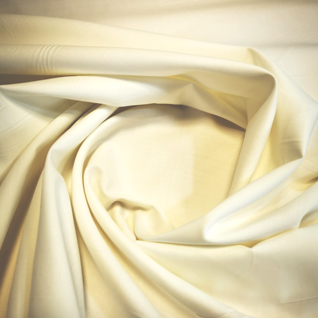 Cream Supima Cotton Lawn Fabric Online, Cream Pima Cotton Lawn Fabric